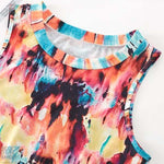 Bold Graffiti Print Top