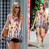 Bold Graffiti Print Top