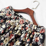 Floral Print Mini Skirt