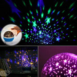 Self-Rotating Constellation Night Projector Lamp - Bring the Galaxy Home!