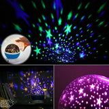 Self-Rotating Constellation Night Projector Lamp - Bring the Galaxy Home!
