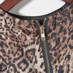 Leopard Print Shift Dress