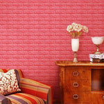 3D Brick Wall Wallpaper - A Little DIY Project to Improve Your Home!