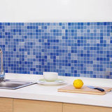 3D Mosaic Heat Resistant Self-Adhesive Wallpaper - Perfect for Backsplash, Bathroom, and Kitchen