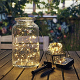 Solar-Powered Copper Wire Lights