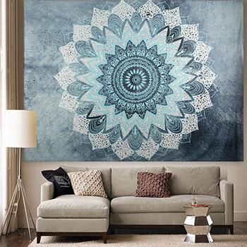 Indian Mandala Tapestry