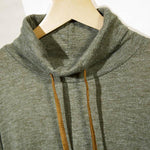 Funnel Neck Athleisure Sweatshirt