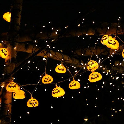 Halloween Themed Pumpkin String Lights