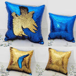 Magical Mermaid Reversible Sequin Cushion Cover