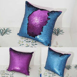 Magical Mermaid Reversible Sequin Cushion Cover