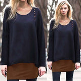 Double-Layer Long Sleeve Top