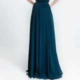Halter Neck Keyhole Bridesmaid Dress