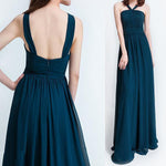 Halter Neck Evening Gown