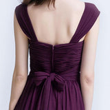 Ribbon Back Tie Bridesmaid Dress