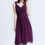 Ribbon Back Tie Bridesmaid Dress