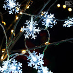 Snowflakes LED String Lights - Bring Snowflakes Home!